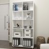 Estante Livreiro Multiuso 10 Nichos Berlin DRD Móveis Branco