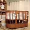Berço Evolutivo Redondo Mini Cama 3 em 1 Encanto Mel