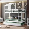 Treliche com Telhado II Casinha Teen Play Casatema Branco