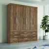 Guarda Roupa Casal 6 Portas 9 Gavetas Plus 6.9 Santos Andirá Atacama