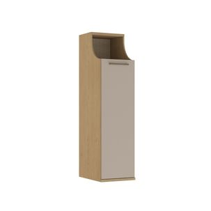 Armário Versátil Modulado Elegance 1 Porta - Angelin/Níquel