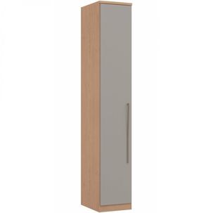 Módulo de Guarda Roupa 1 Porta Elegance Móveis Castro Angelin/Níquel