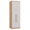 Módulo de Guarda Roupa 2 Portas 2 Gavetas com Cabideiro Elegance Angelin/Blanc