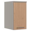 Modulo Aéreo 1 Porta Elegance Móveis Castro Níquel/Angelin