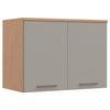 Modulo Aéreo 2 Portas Elegance Angelin/Níquel