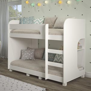 Beliche Montessoriano Fantasia com 1 Prateleira e Kit Pés MDF - Branco