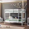 Beliche Teen Play com Grade de Proteção Madeira Maciça Casatema Branco