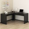 Mesa para Escritório Angular em L 157,3x157,3cm ME4116 Preto