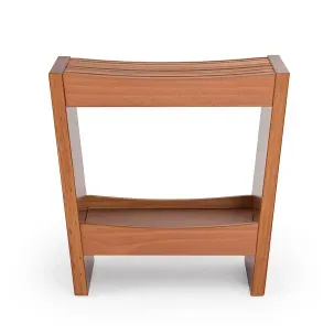 Banco em Madeira Maciça 47,6x30cm Tommy Garapa