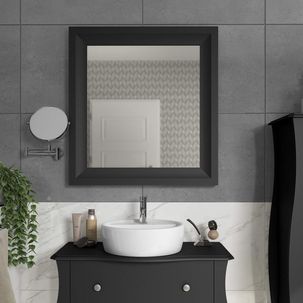 Espelheira 85cm Classe Preto