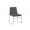 Cadeira para Sala de Jantar Paris Preto/Verde