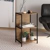 Estante Baixa Steel Quadra Vermont/Preto