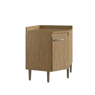 Balcão de Canto Belgica Mel/Mel