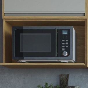 Suporte Micro-ondas GraLar Louro Freijó