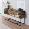 Aparador Industrial 160cm York Hanover/Preto