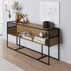 Aparador Industrial 160cm York Vermont/Preto