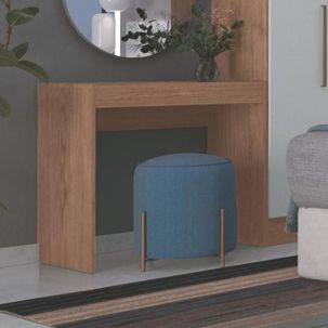 Escrivaninha Modulada 80cm Infinity Móveis Castro Macadâmia