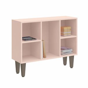 Estante Baixa 5 Nichos Infinity Blush Line