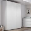 Guarda Roupa Infantil 3 Portas 3 Gavetas 160cm Wood Branco