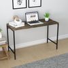 Escrivaninha Estilo Industrial 120cm Active Yescasa Carvalho Dark