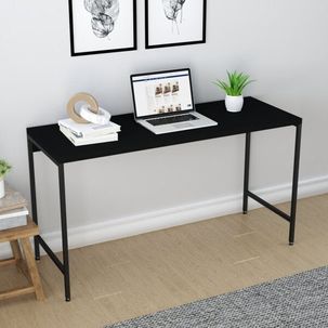 Escrivaninha Estilo Industrial 135cm Active Yescasa Preto Onix