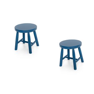 Kit 2 Banquetas Infantil Espanha - Azul