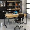 Mesa para Escritório 150cm 2 Gavetas Kuadra Carvalho