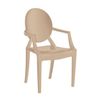 Conjunto 4 Cadeiras em Polipropileno Wind Plus Cappuccino