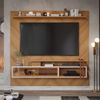 Painel para TV até 65 Polegadas Java Espresso Moveis Nature/Off White