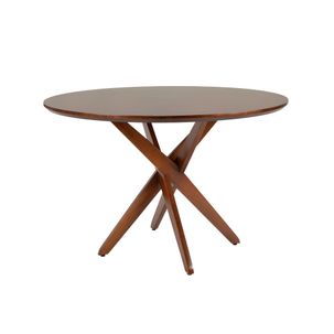 Mesa de Jantar Asterisco 120 cm - Castanho