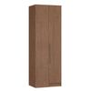 Guarda Roupa Modulado Canto Reto 1 Porta Requinte+ Macadâmia