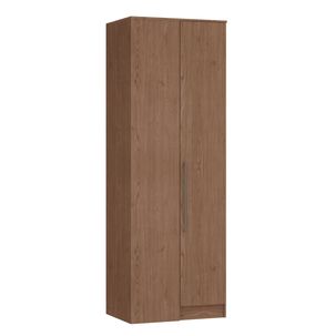 Guarda Roupa Modulado Canto Reto 1 Porta Requinte+ 100% MDF Macadâmia
