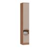 Guarda Roupa Modulado Requinte com 2 Portas e 1 Nicho - Macadâmia/Duna Line