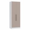 Guarda Roupa Modulado 2 Portas Requinte Branco Line/Duna Line