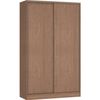 Guarda Roupa Modulado 2 Portas de Correr 2 Gavetas Requinte Macadâmia