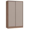Guarda Roupa Modulado 2 Portas de Correr 2 Gavetas Requinte Macadâmia/Duna Line/Duna Line