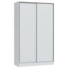 Guarda Roupa Modulado 2 Portas de Correr 2 Gavetas Requinte Branco Line