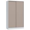 Guarda Roupa Modulado 2 Portas de Correr 2 Gavetas Requinte Branco Line/Duna Line/Duna Line