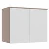 Módulo Aéreo 2 Portas Requinte+ Duna Line/Branco Line