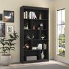 Estante para Livros 4 Prateleiras 181cmx93cm Home Office Espresso Móveis Onix TX/Onix TX