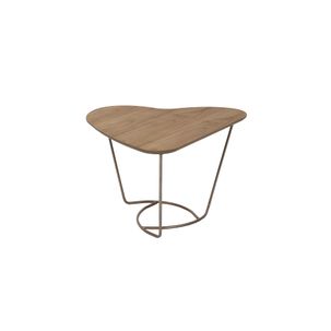 Mesa de Centro Industrial 36 cm - Amêndoa/Cobre