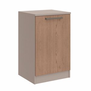 Módulo Inferior 1 Porta Requinte+ 100% MDF Duna Line/Macadâmia