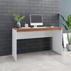 Escrivaninha 135cm MDP BRV Móveis Branco/Castanho