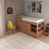 Cama Infantil Multifuncional CM8021 Amêndoa Amendoa