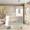 Beliche Montessoriano Club House Sweet com Escorregador Casatema Verde/Branco