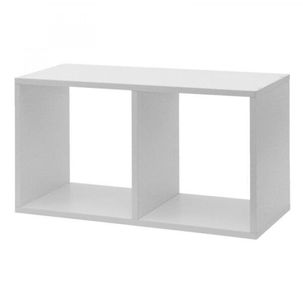 Nicho Cubo com Prateleira Nidi Baby Branco