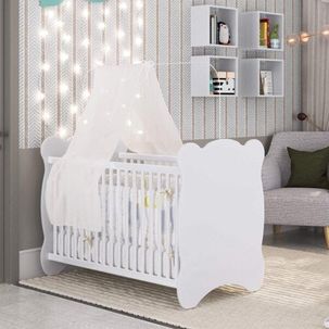 Berço Infantil 7000 Urso Branco