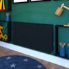 Mesa Infantil Dobrável 80cm com Canto Arredondado Bramov Móveis Preto