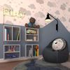 Conjunto de 4 Nichos Infantil KitCubos Cinza Cristal