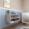 Nicho com Prateleira Quarto Infantil Branco